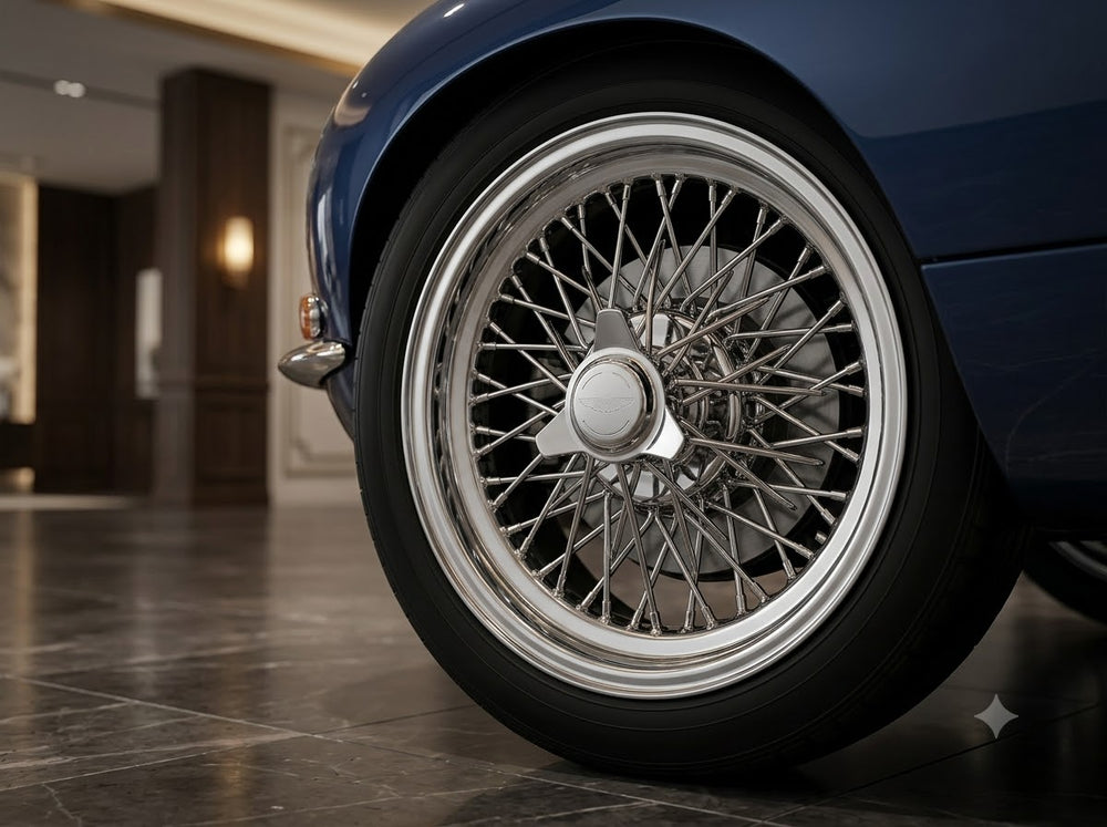 Classic wire wheel style