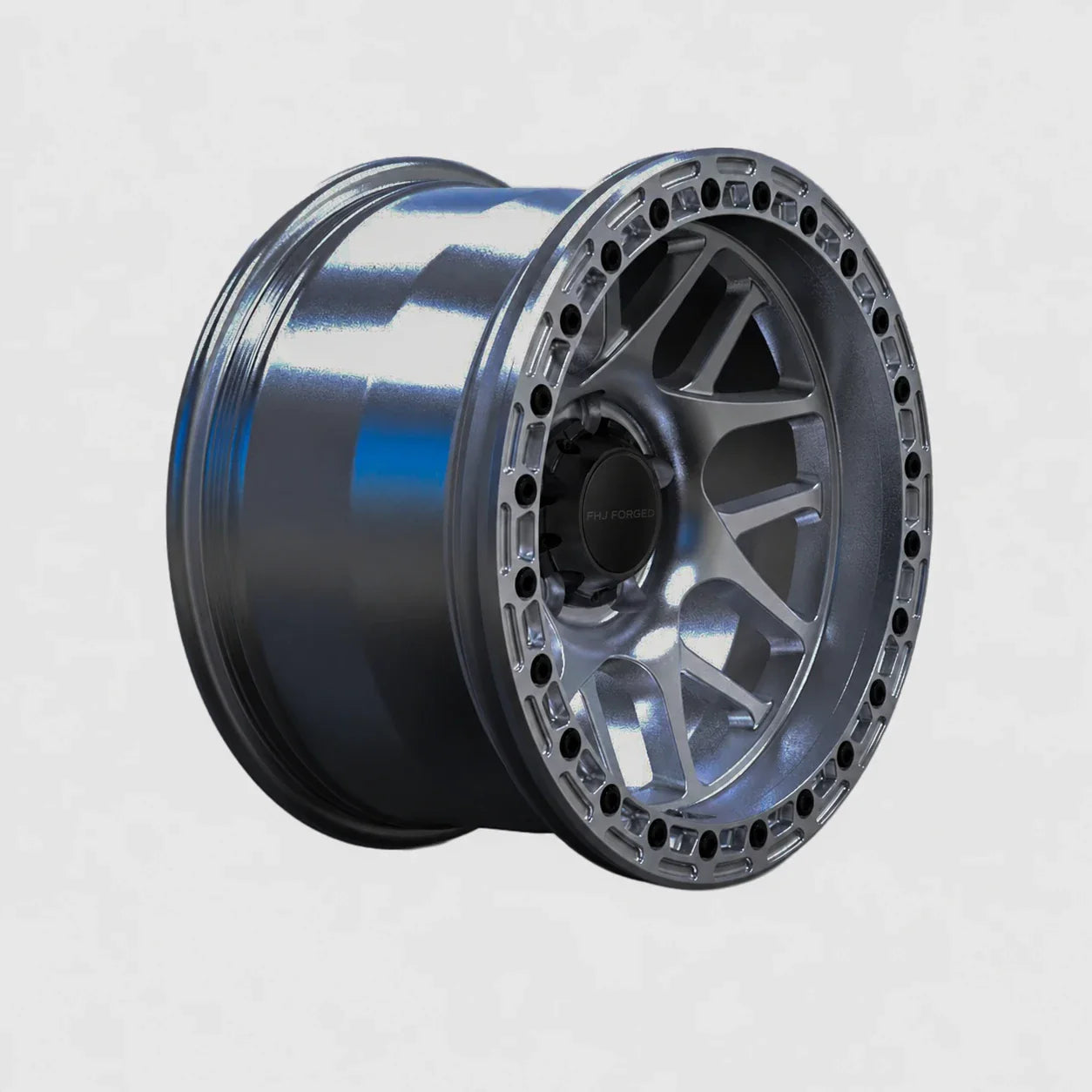 FHJ B04 Rock Crawler Forged Beadlock Wheel