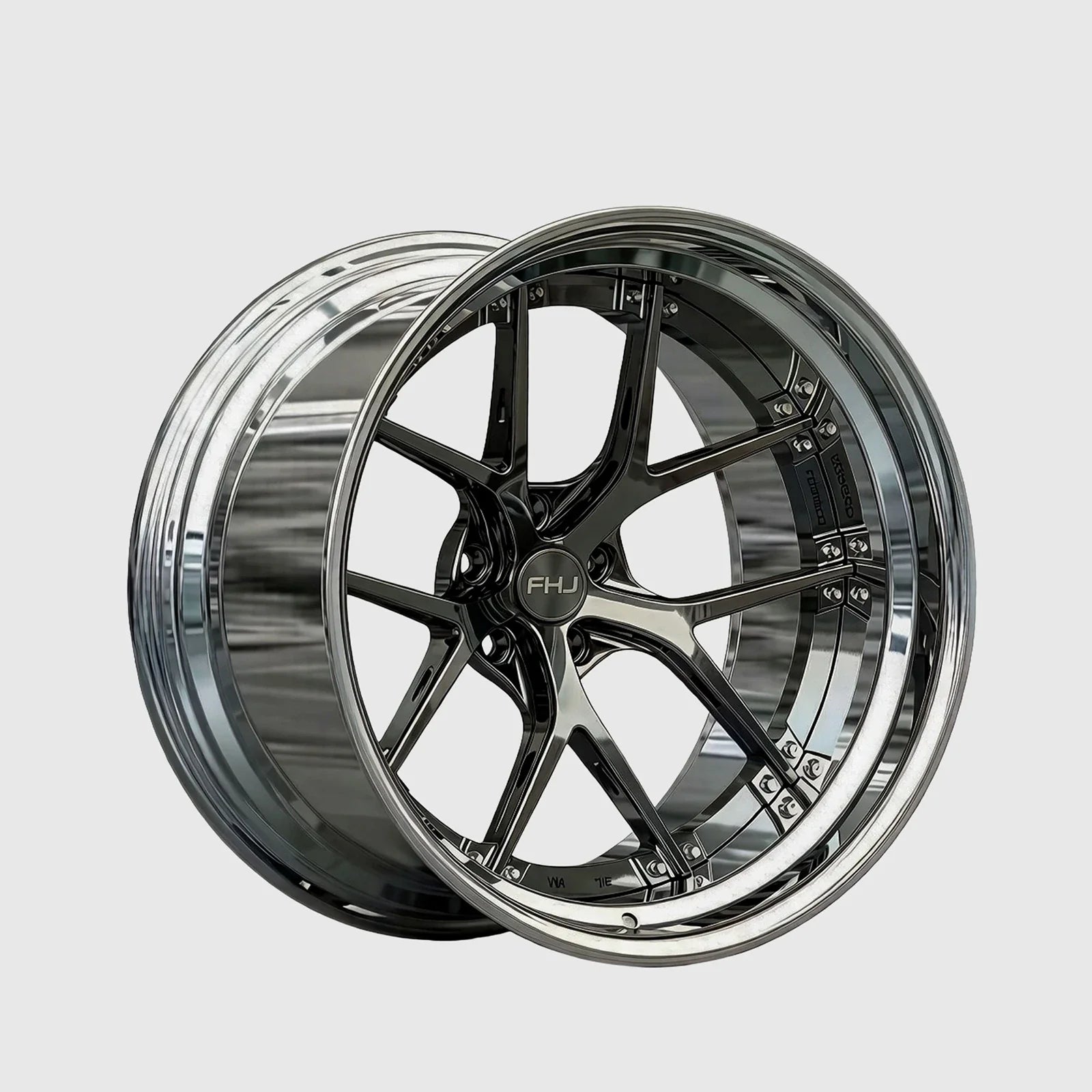 FHJ D02 Deep Concave 2-Piece Forged Wheel