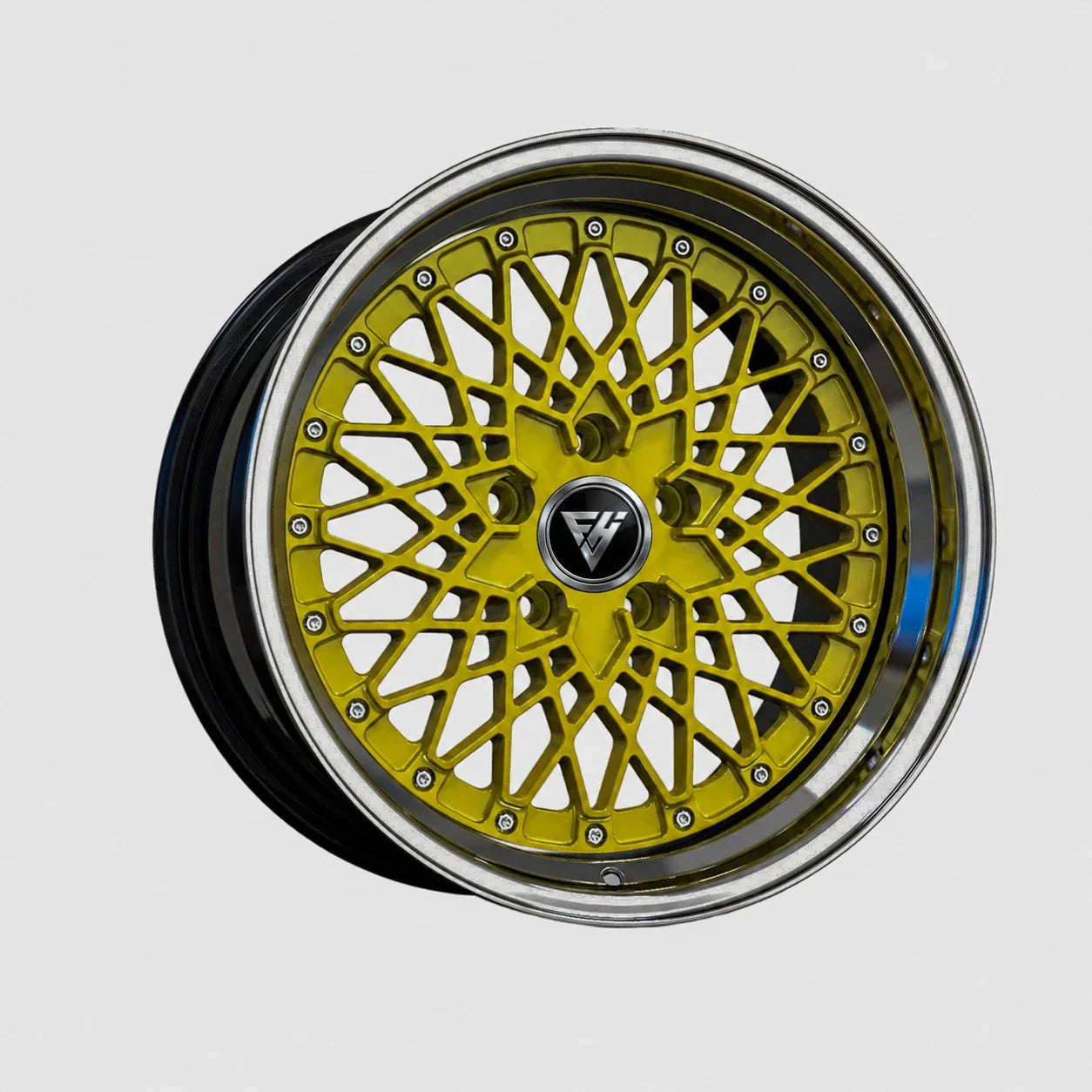 FHJ T01 3-Piece Deep Lip Forged Wheel